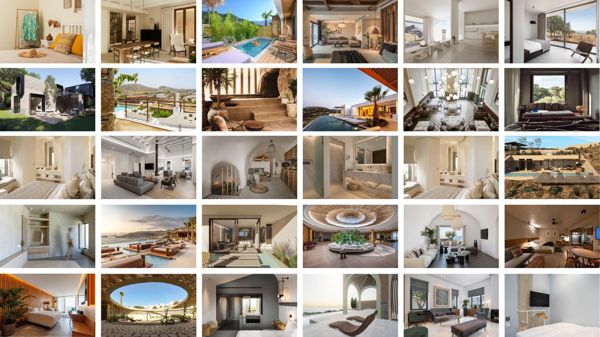 Ξενοδοχειακά Βραβεία Design: Δείτε τα 29 Ξενοδοχεία που θα διαγωνιστούν στα 100% Hotel Design Awards 2023