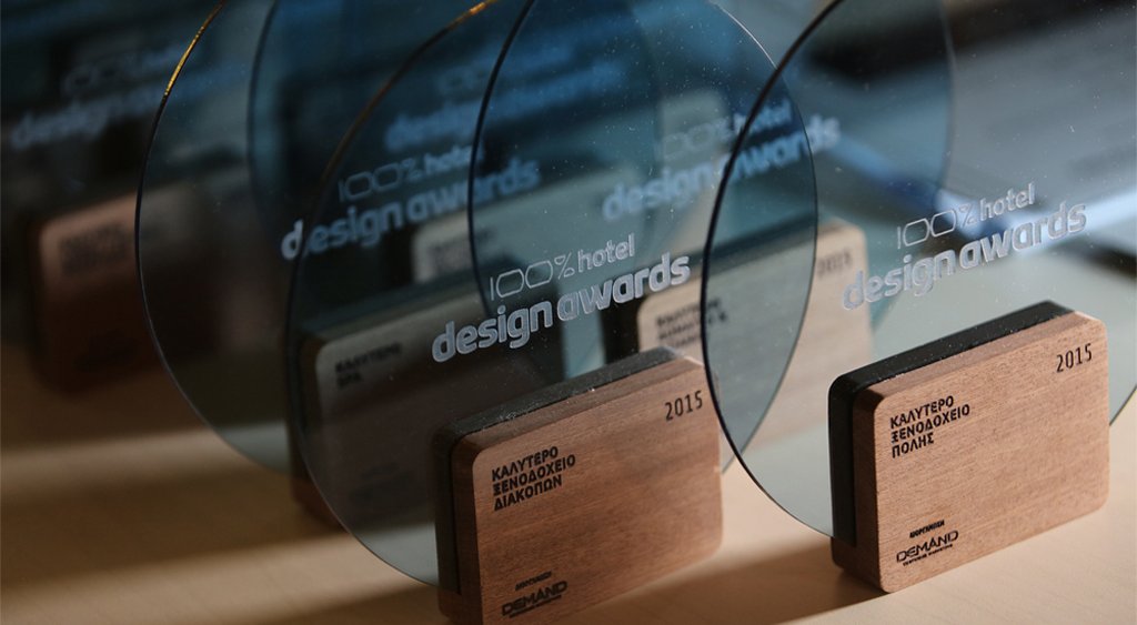 The award ceremony of 100% Hotel Design Awards on the 2nd day of ArchiGuide Event by Design Lab