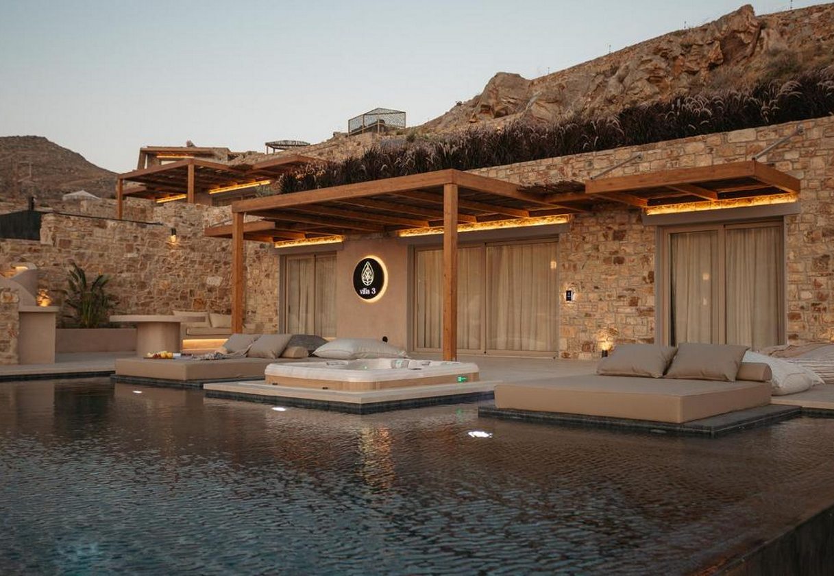 Όταν το design συναντά την πολυτέλεια: Οι GkF Luxury Villas στη Νάξο με την υπογραφή της Milanode