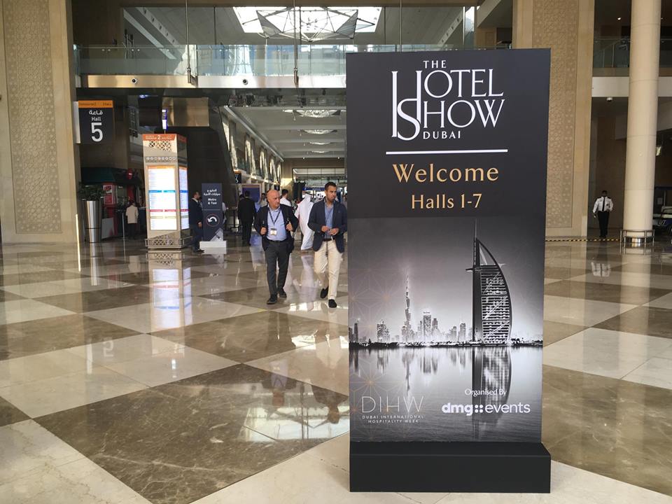 Images from 100% Hotel Show's participation in The Hotel Show Dubai and the Greek fair's International perspectives